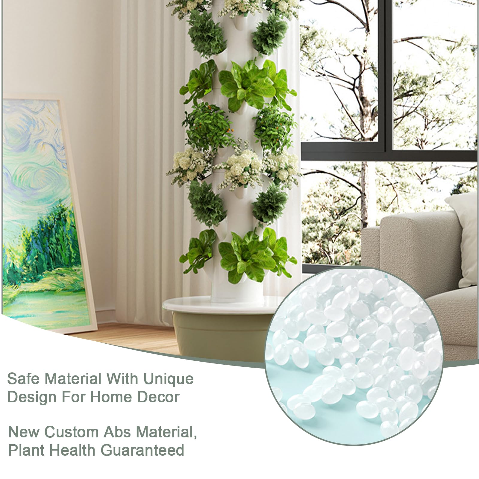 Système de Culture hydroponique Verticale Multicouche, système de Jardinage d'intérieur, minuterie, Circulation Automatique de l'eau, pour Herbes, Fruits et légumes 9th Floor