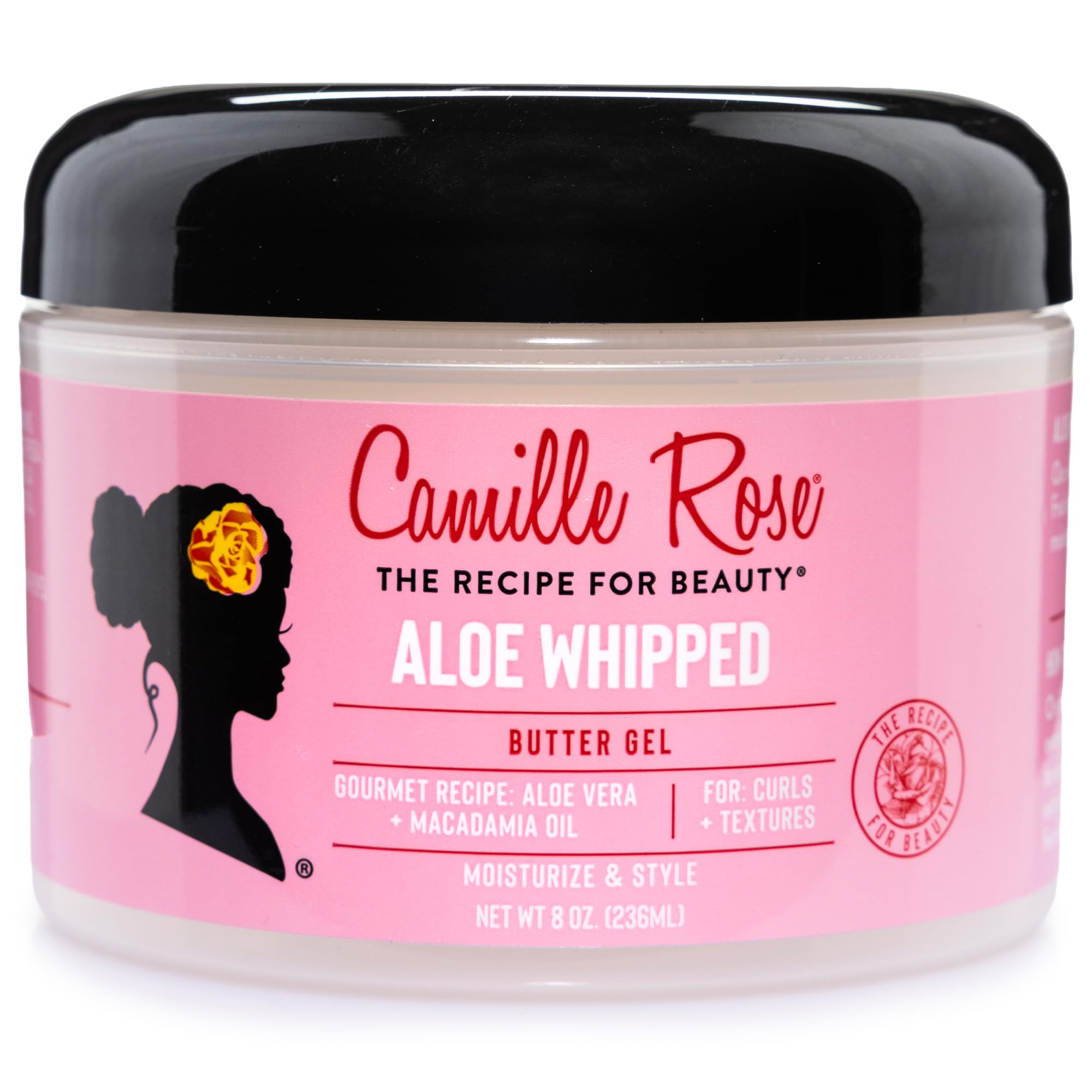 Amazon.com : Camille Rose Aloe Whipped Butter Gel  Moisture-Rich Styling  Gel, Leave-In Conditioner for Curly Hair with Castor Oil, Rosemary Extract,  8 Oz : Bath Soaps : Beauty & Personal Care
