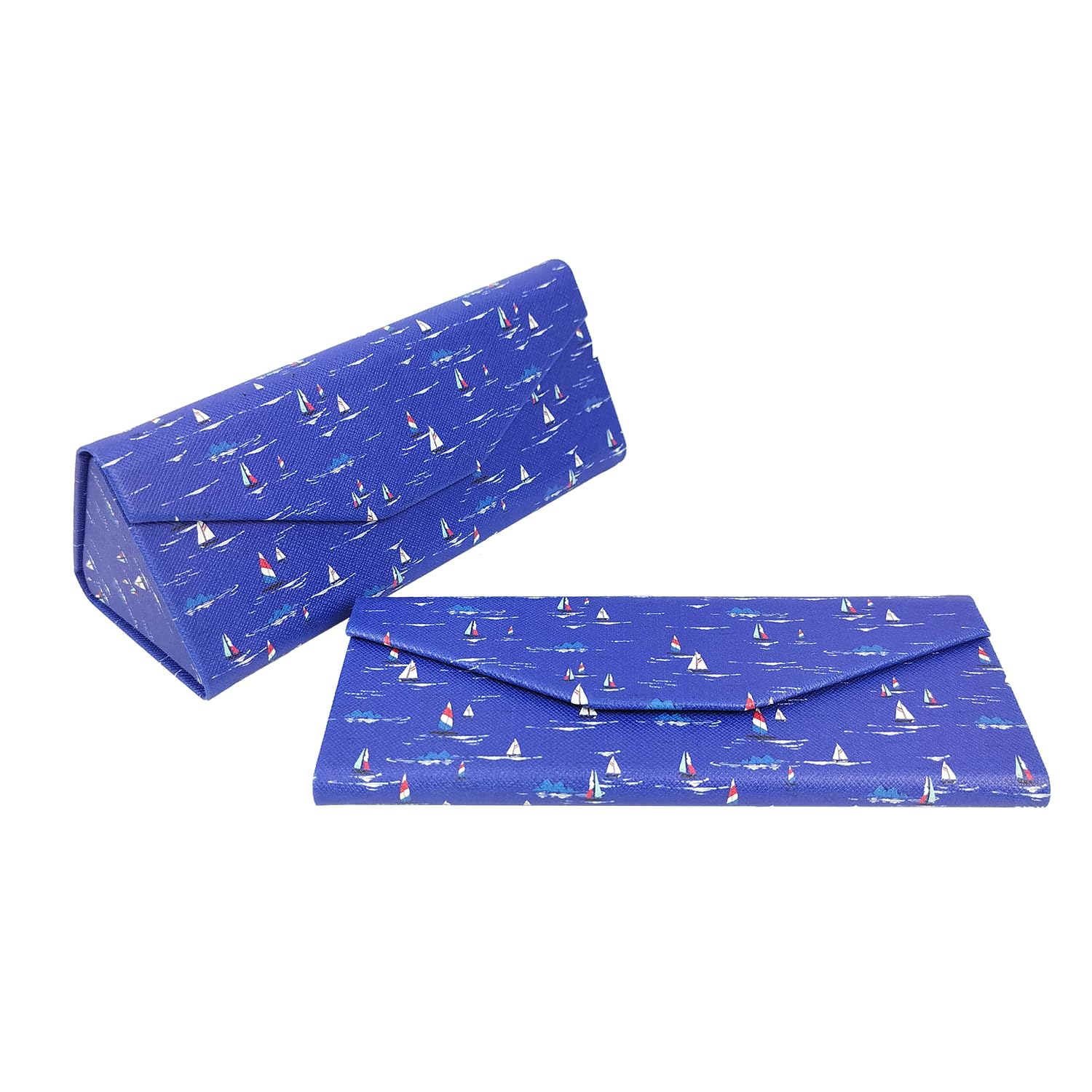 Real Sic Glasses Case for Men and Women - Magnetic Folding Hard Shell Sunglass Holder - Inspired by Activities/Hobbies