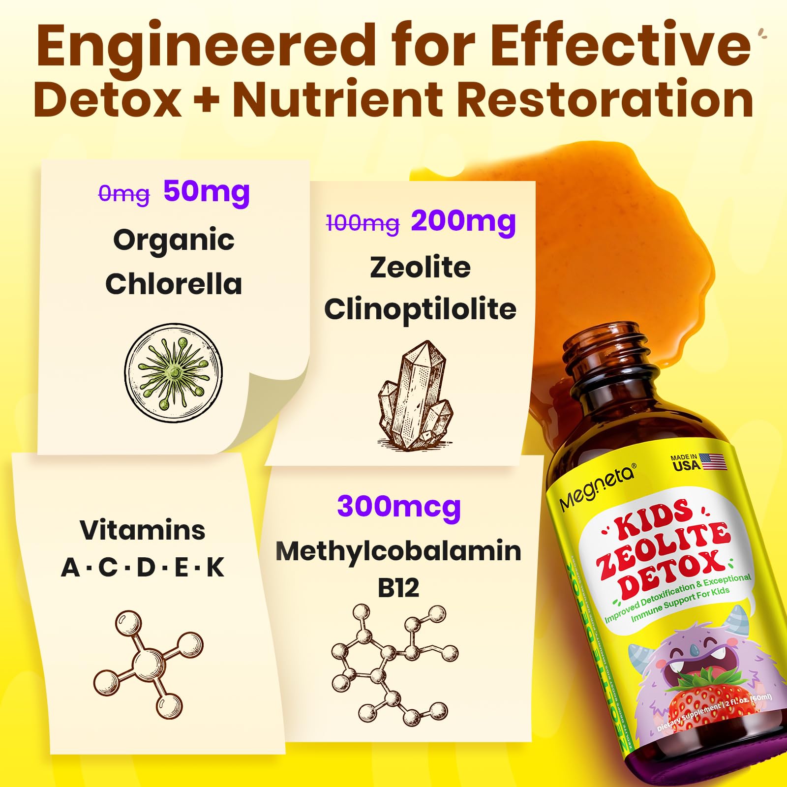 Zeolite Detox for Kids - Heavy Metal & Toxin Cleanse Liquid Drops — Amazon image 6