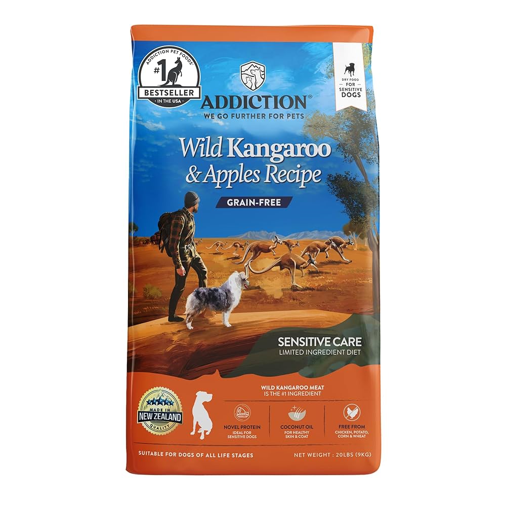 アディクション　カンガルー&アップル　9キロ Amazon.co.jp: アディクション(Addiction) ドッグフード