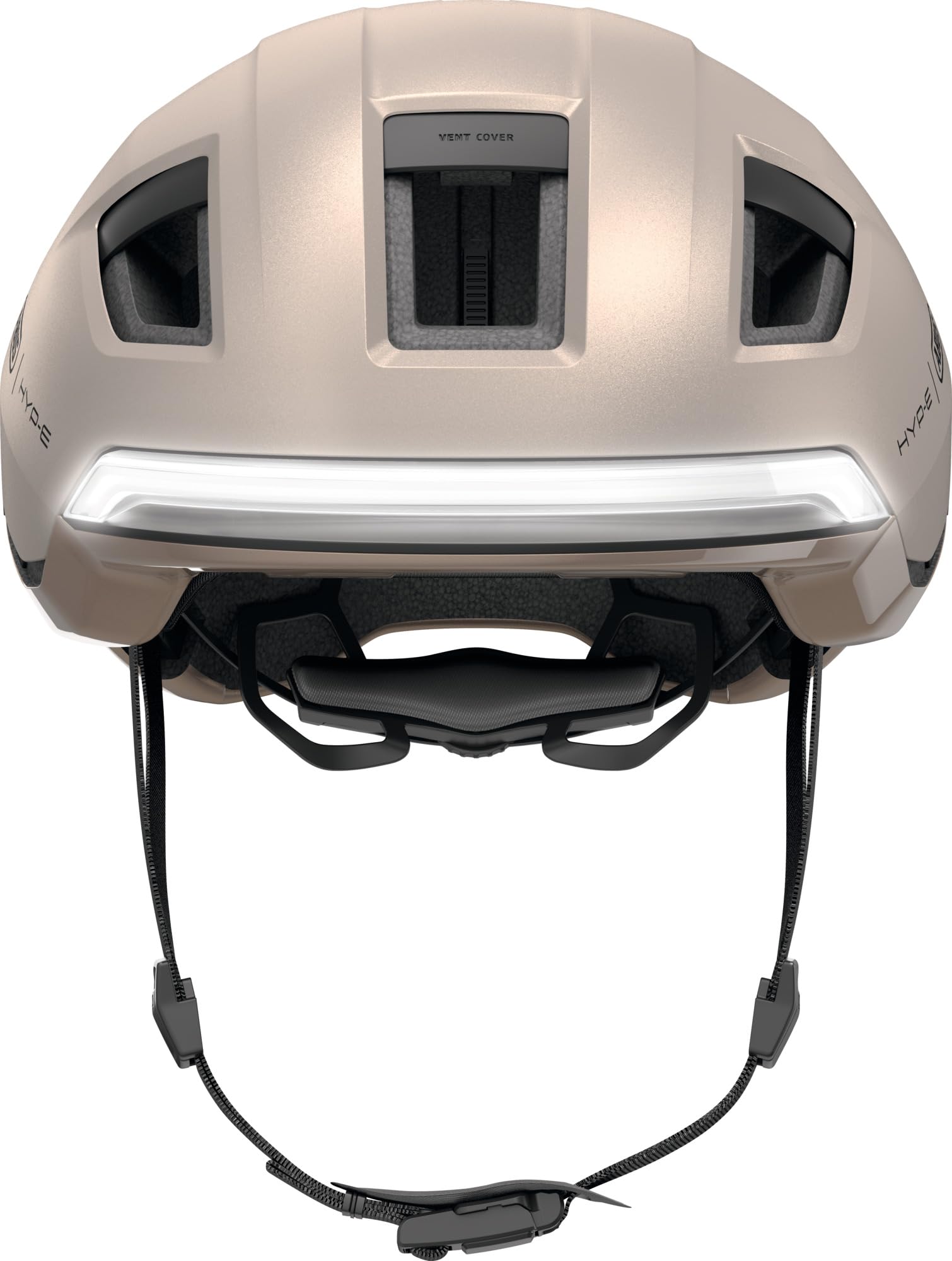 ABUS HYP-E Bike Helmet - Helmet with Front, Rear and Indicator Lights - Suitable for Cycling on e-Bikes and S-Pedelecs - Unisex-Adults and Youth - Size S, Green