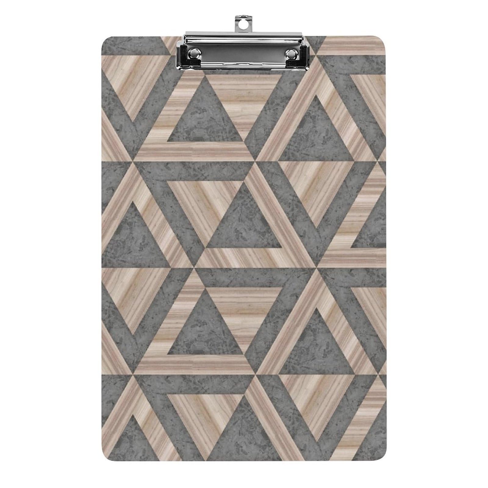 Porte bloc A4 rigide triangles multiples pour sécuriser vos feuilles - 8