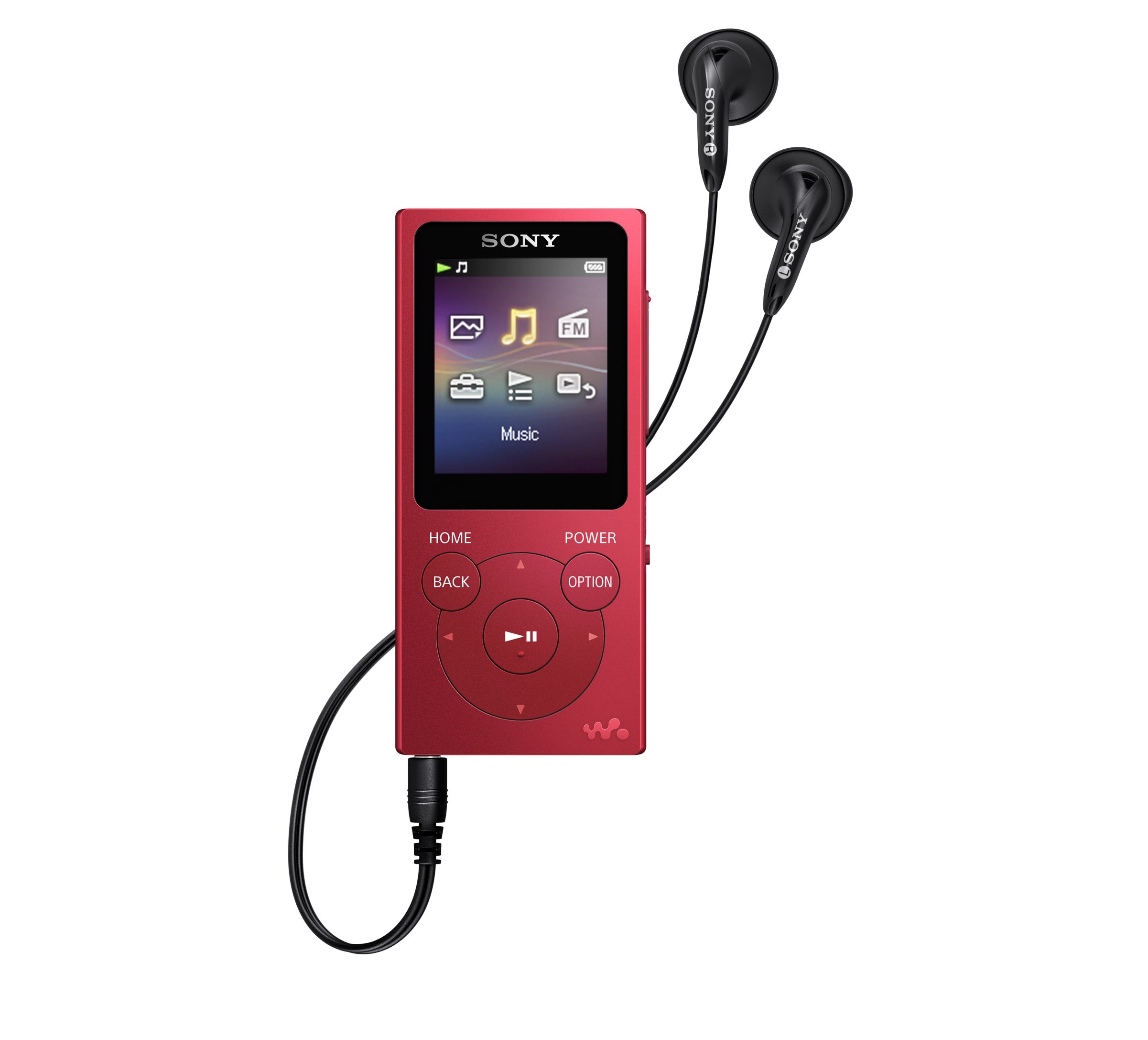 【美品♪】 SONY WALKMAN NW-A37 レッド Unopened Sony Walkman NWZ-E383 Red Red (4 GB) Digital Media Player