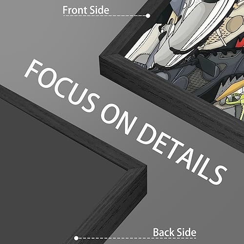 Miniatura 4 de jenesaisquoi (16 x 24 pulgadas - AJ Art Wall, póster de tenis - Decoración de habitación Hypebeast, marco de póster de Michael Jordan, arte de