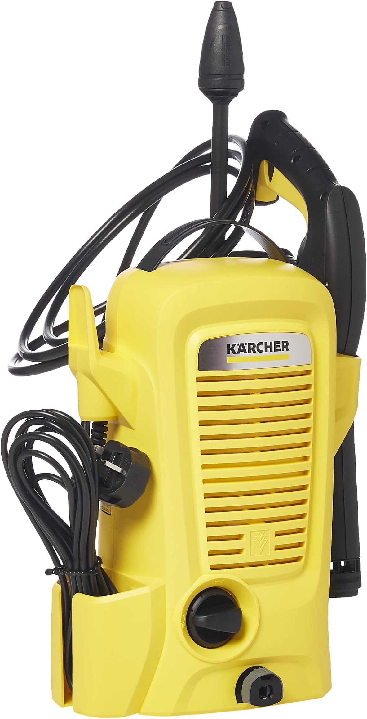 Pressure Washer 110 Bar, 1400W For Occasional Home Cleaning, Karcher K2 Universal- Yellow