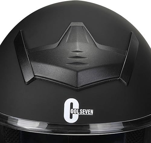 Miniatura 7 de Casco de motocicleta de cara completa para adultos con aprobación DOT, Casco de bicicleta de calle aerodinámico y ligero para hombres y mujeres,