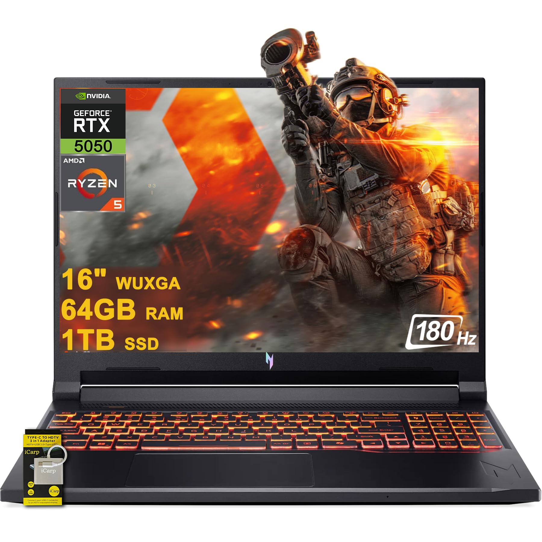 ★美品 500GB メモリ16GB★VK16EX-T Win11 ノートPC82 Amazon.com: acer Nitro V 16 AI Gaming Laptop 16