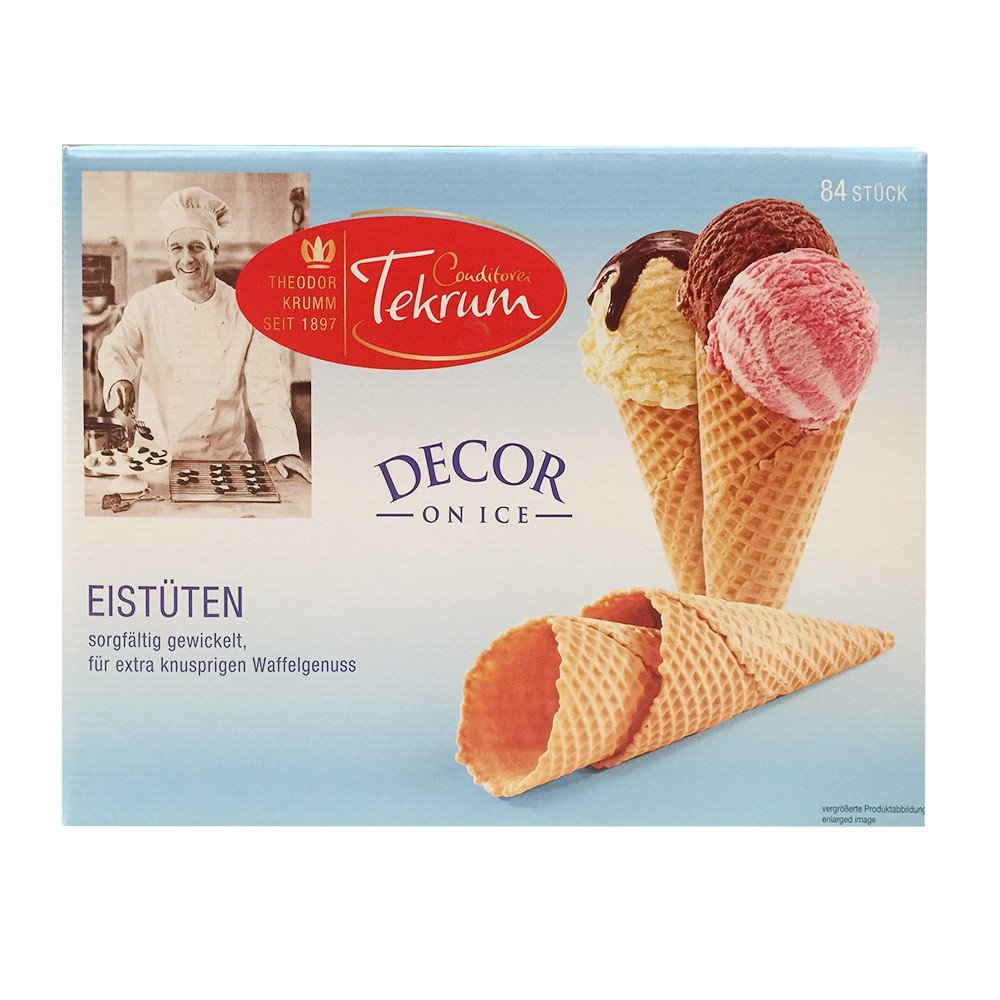 Griesson De Beukelaer - Decor Eistüten, 84 Stück : Amazon.de: Lebensmittel  & Getränke