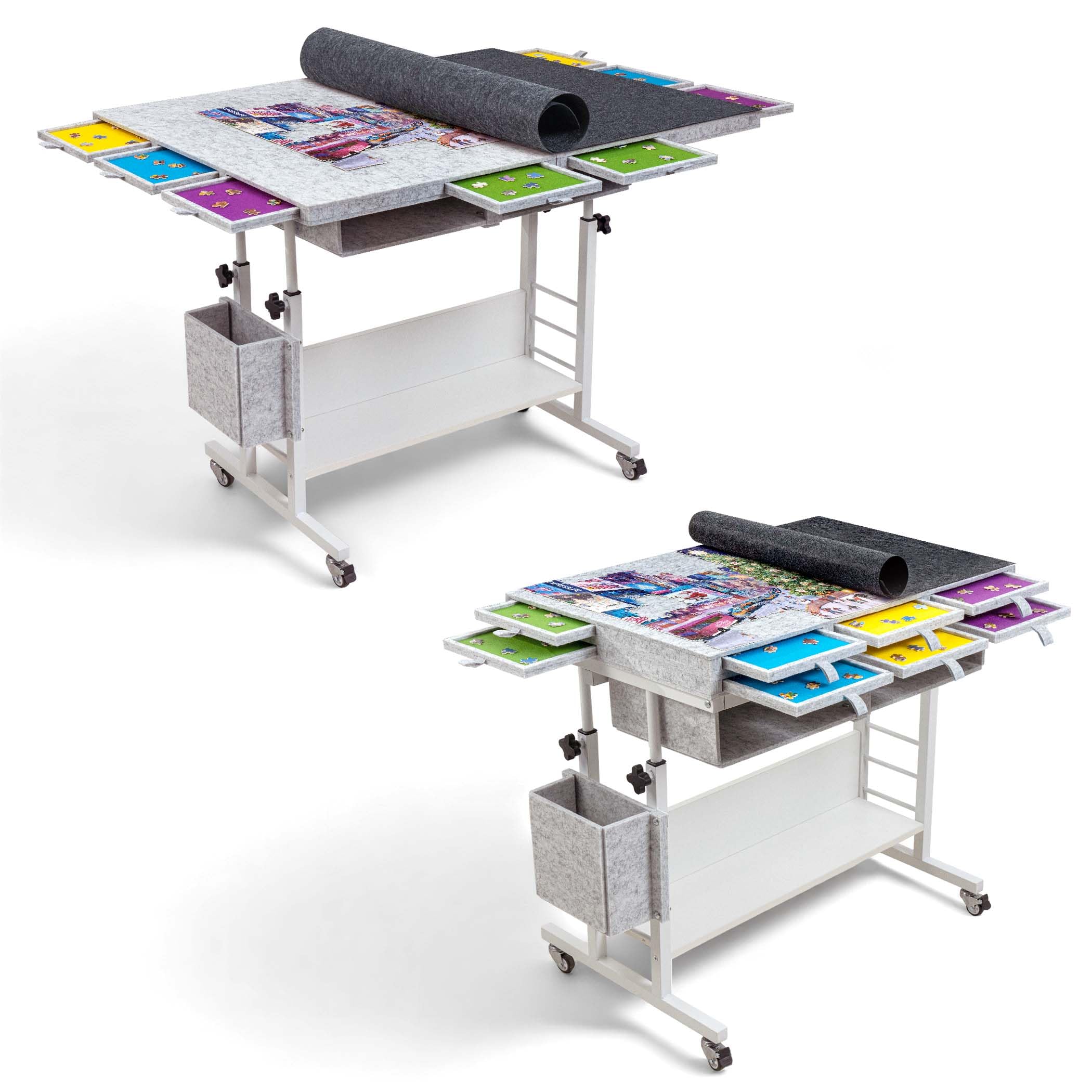 Amazon.com: Tektalk 2000 Piece Foldable Felt Jigsaw Puzzle Table