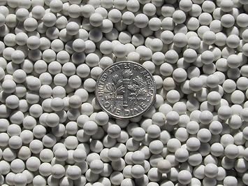 6 Lb. 4 mm Polishing Sphere Ceramic Porcelain Tumbling Media Non-Abrasive