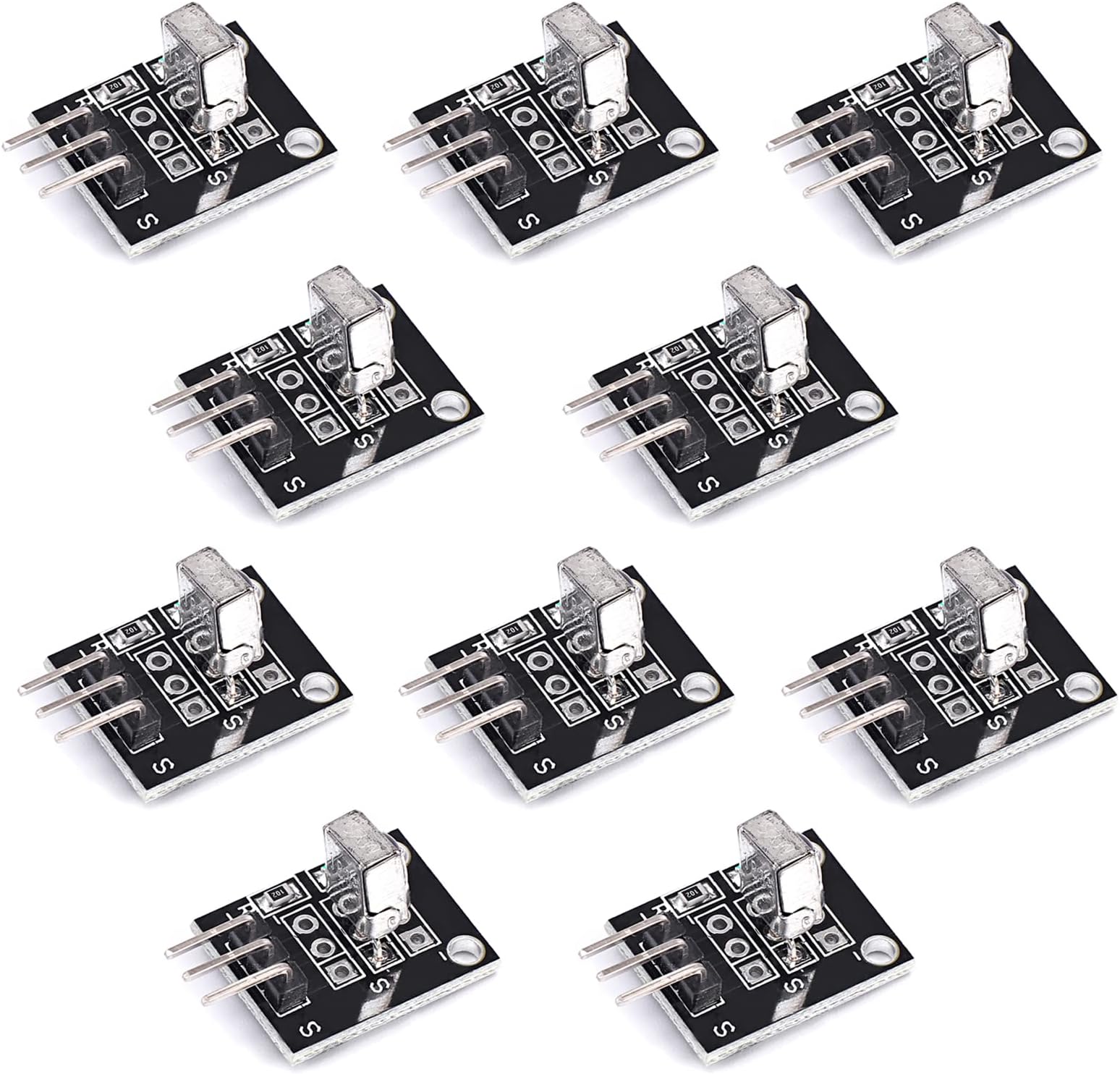Teyleten Robot KY-022 TL1838 VS1838B 1838 Universal IR Infrared Sensor Receiver Module DIY Starter Kit 10pcs