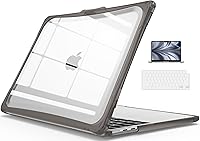 Vista 13 de IBENZER Hexpact Funda protectora para MacBook Air de 13 pulgadas 2026 2025 2024 2023 2022 M4 A3240 M3 A3113 M2 A2681, funda resistente y cubierta