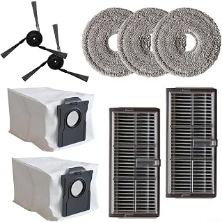 Vacuum Cleaner Replacement Parts Kit Including Side Brushes Mop Pads Bags Cleaning Accessories Set For Robot Vacuum Floor Cleaning System