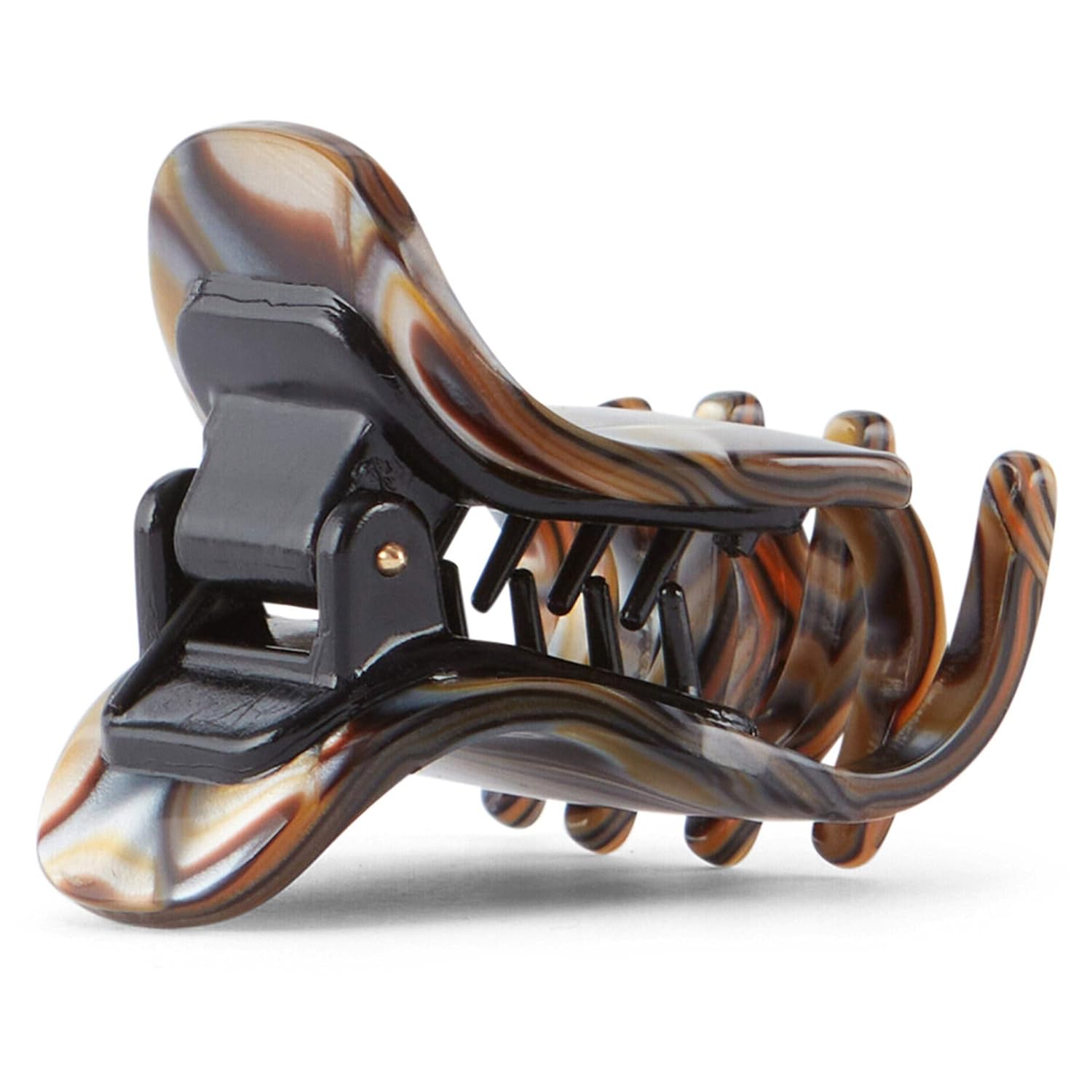 Allure French Petite Jaw Clip, Small Hair Clip - Onyx