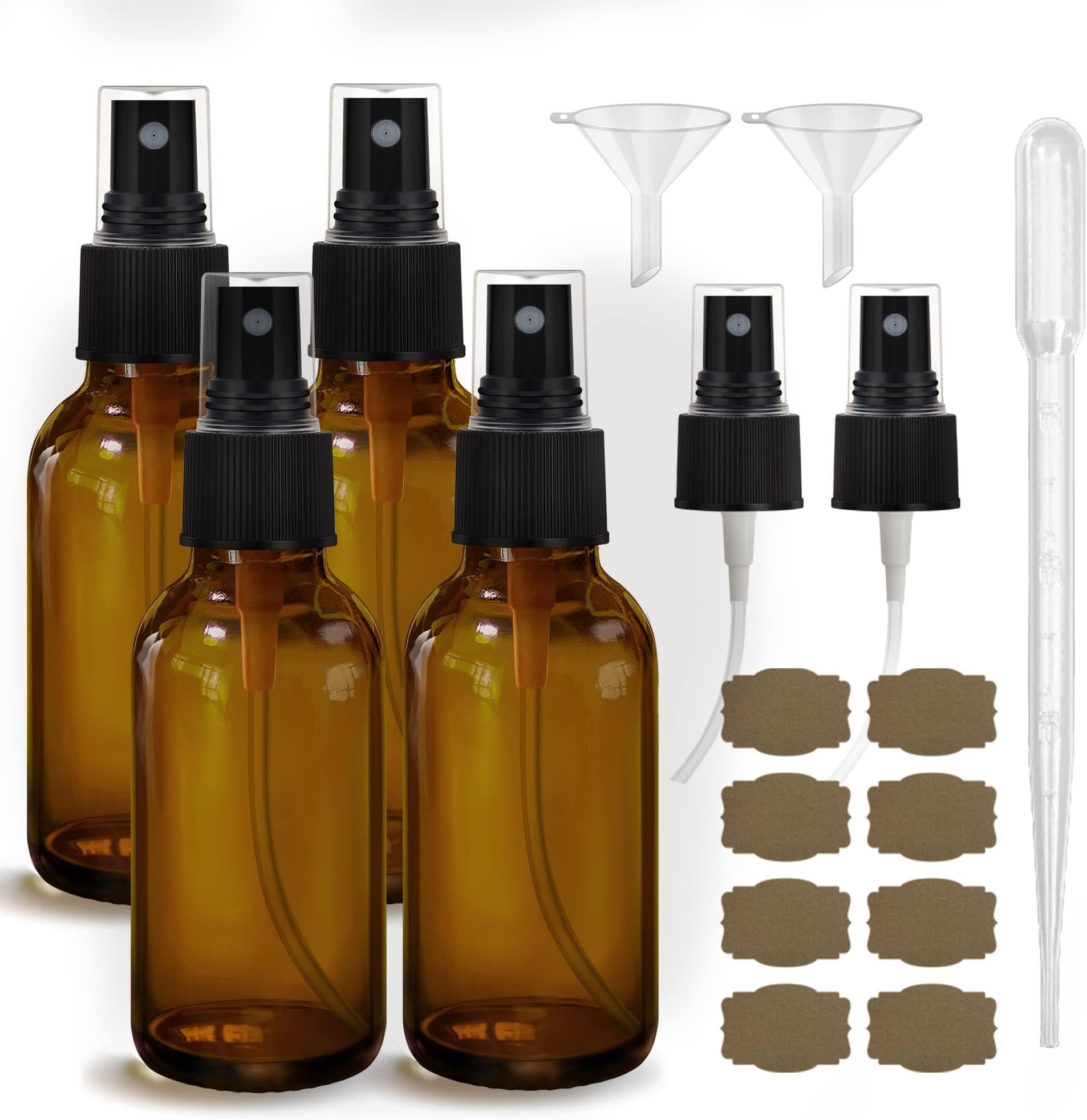 Spray Glass Bottle 4OZ(108ml)-4