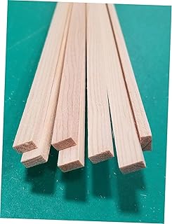 Spruce 3/16 X 3/8 X 36" (10) 5547 Suitable Wood Pieces for Wood Crafts and Projects