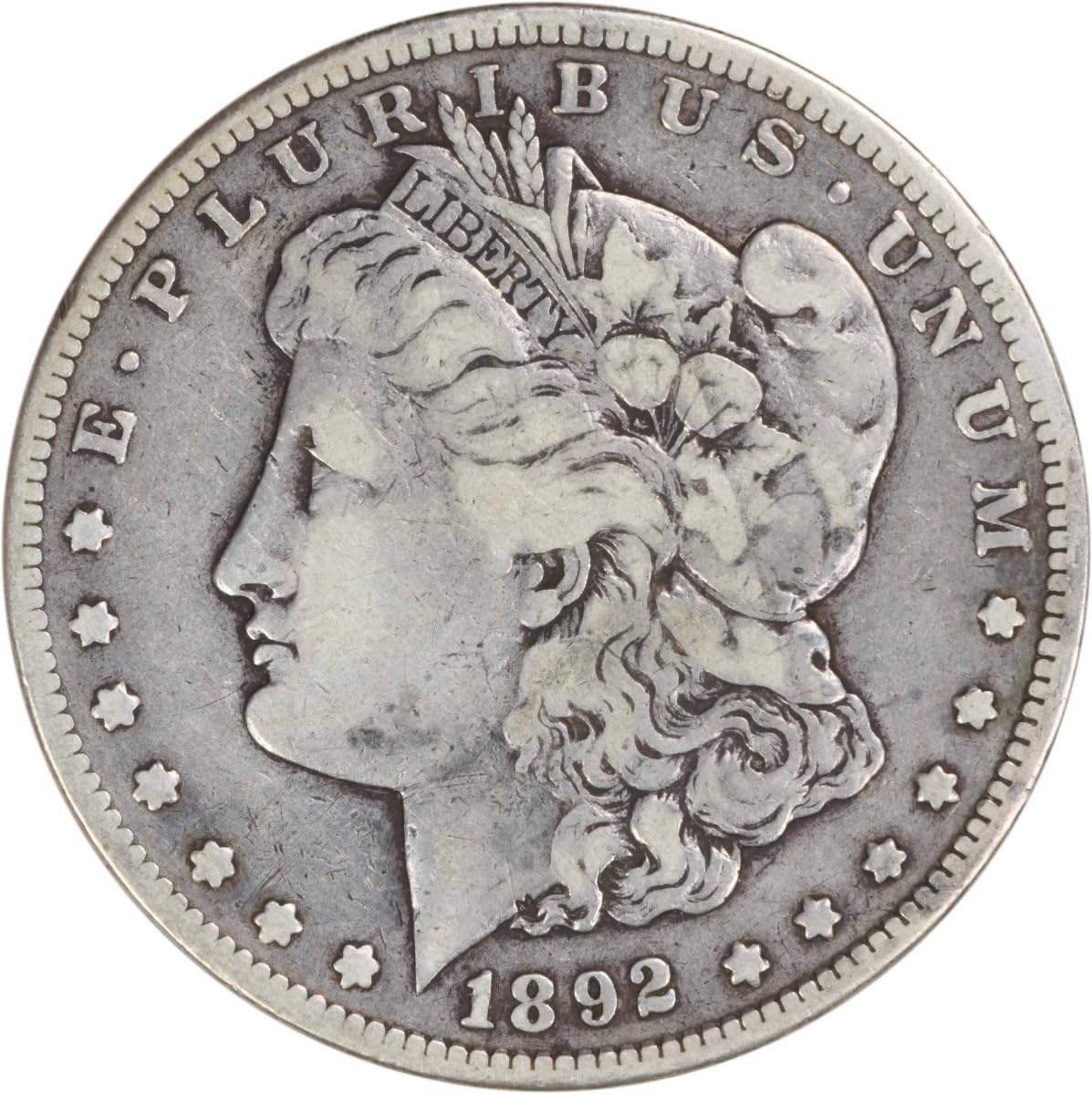 1892 CC Morgan Dollar Uncertified Choice F