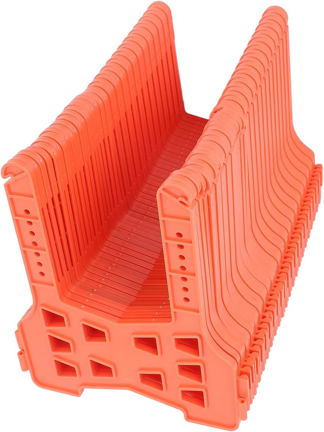 Fabater RV Sewer Hose Support, Adjustable Height and Angle Flexible Telescoping Design RV Sewer Hose Holder, Support Kit with Deep Cradles for Secure Drainage