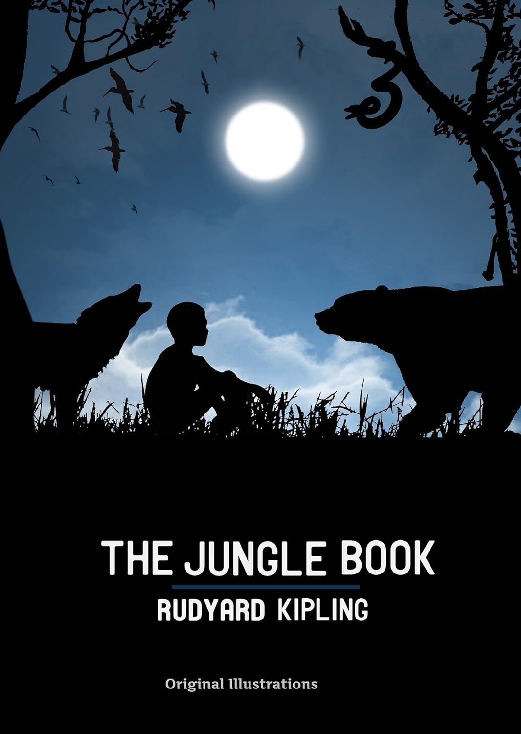 The Jungle Book: Original Illustrations and Audiobook link      Kindle Edition