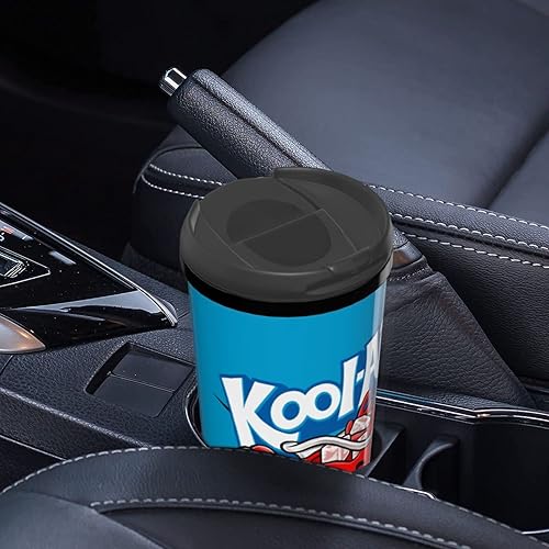 Miniatura 8 de Kool Anime Aid Man - Botella de agua de café reutilizable de doble pared con tapa, jarra de agua deportiva para escuela, gimnasio al aire libre, 12