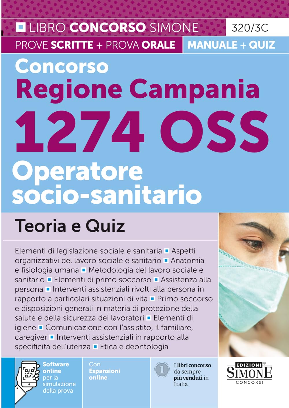 Concorso Regione Campania 1274 OSS Operatore socio-sanitario - Teoria e Quiz