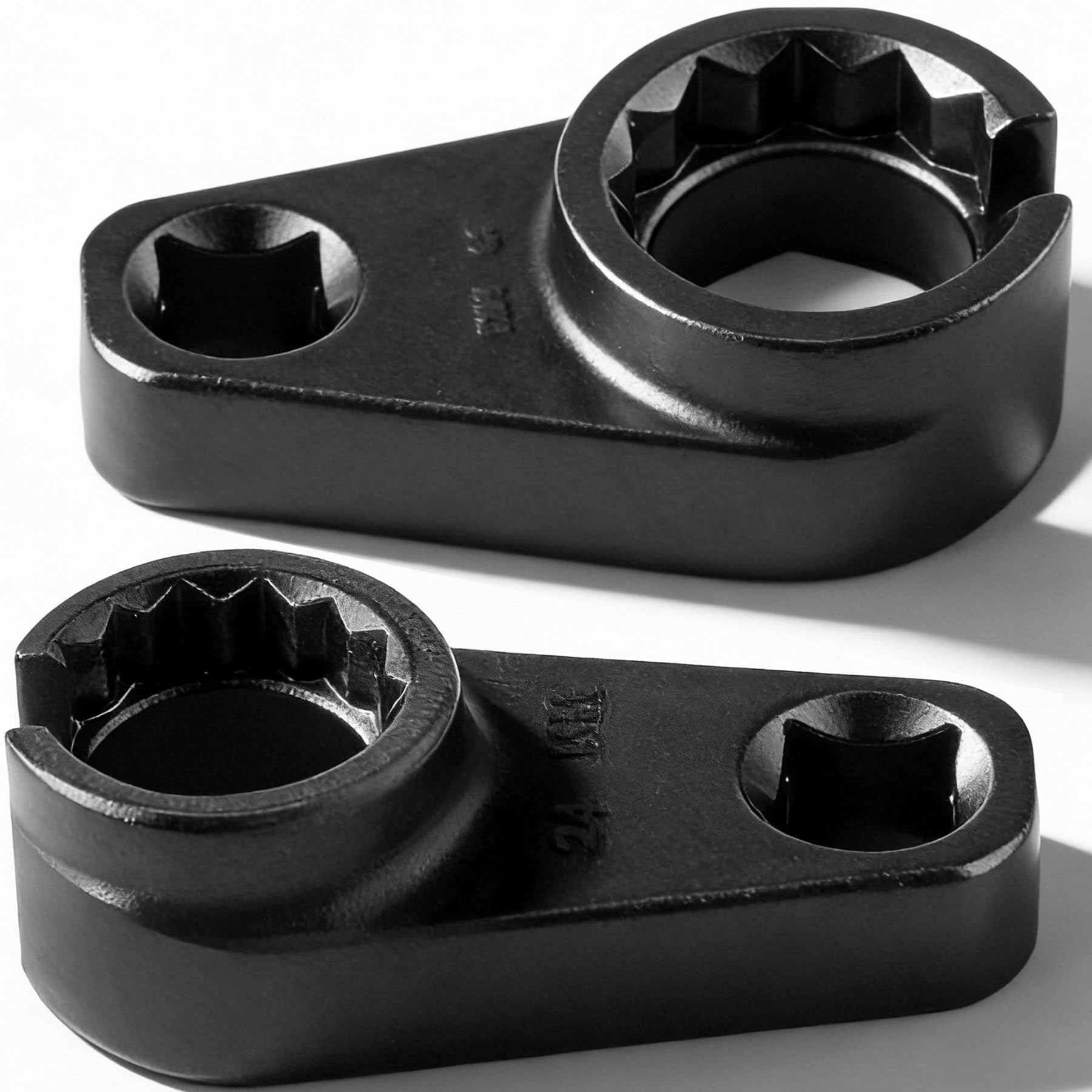Photo 1 of 12290 NOX & SOOT Sensor Socket Set 24mm & 30mm - 1/2" Drive 6 & 12 Pt Compatible with Dodge, Jeep Grand Cherokee, Chrysler Diesels, Removal Tool Wrench for 2014-Current Ram 3.0L Eco Diesel V6 Engines