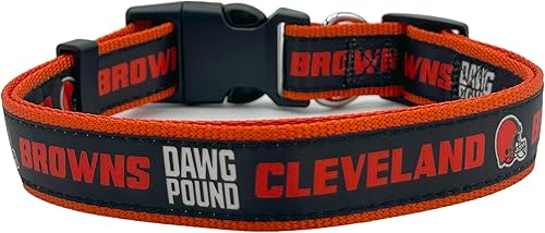 Miniatura 15 de NFL - Collar para perro de Philadelphia Eagles, collar mediano del equipo de fútbol para perros y gatos. Un collar brillante y colorido para gatos