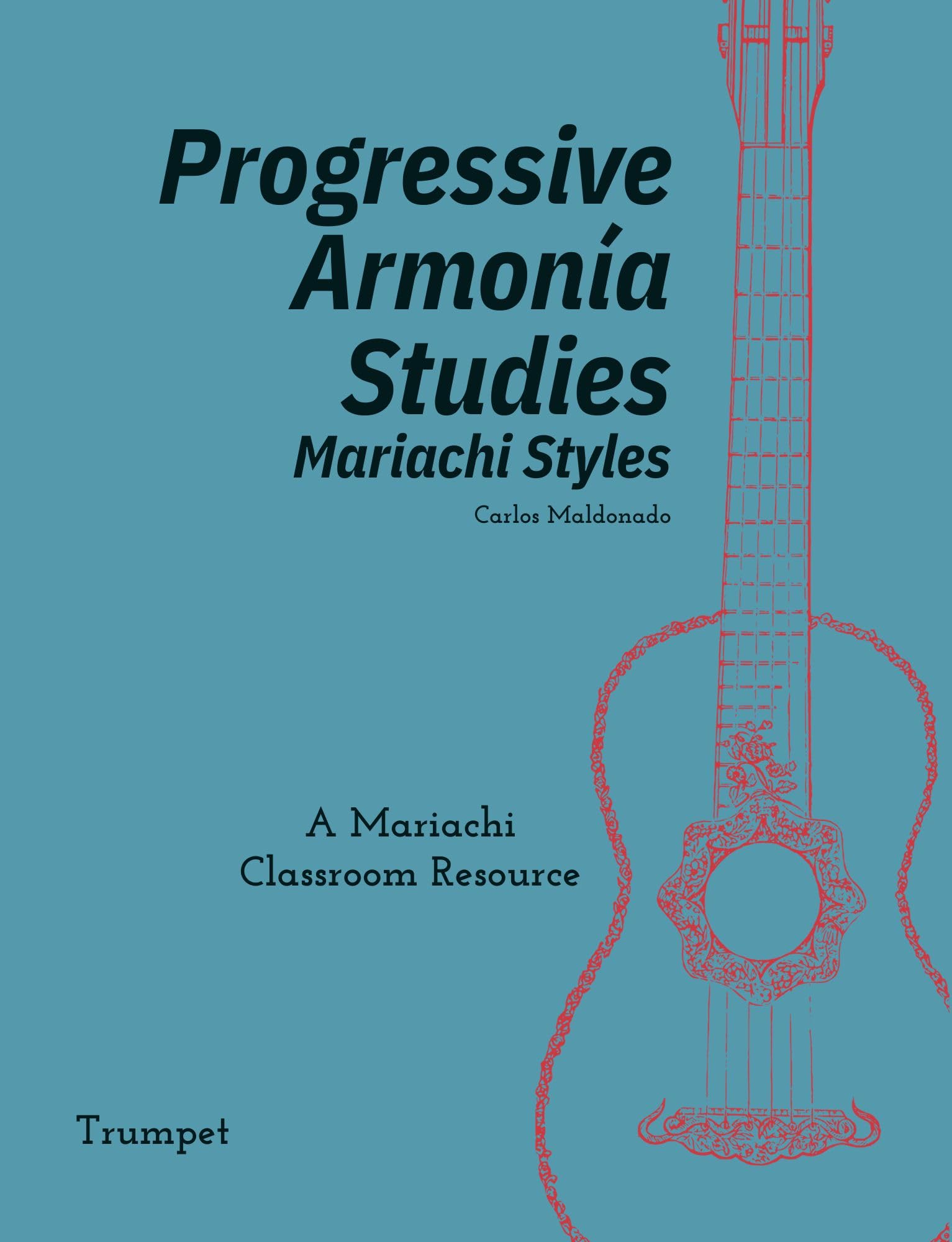 Progressive Armonia Studies Mariachi Trumpet livre de trompette mariachi