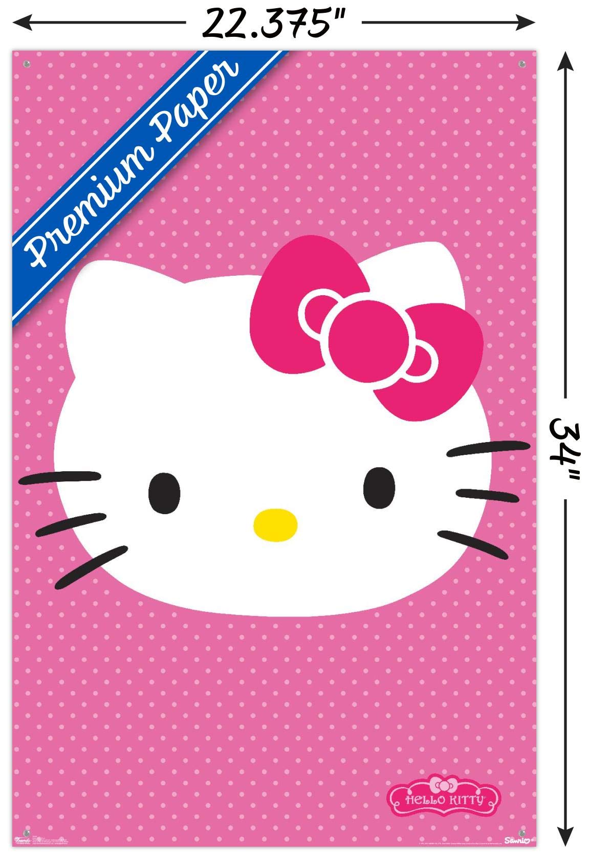 HelloKitty キティちゃん ポスター Amazon.com: Trends International Hello Kitty: 23 Pop Art Wall