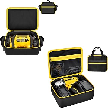 Air Compressor Bag Case Compatible with DEWALT 20V MAX +Impact Driver Bag Case Compatible with DEWALT 20V MAX XR
