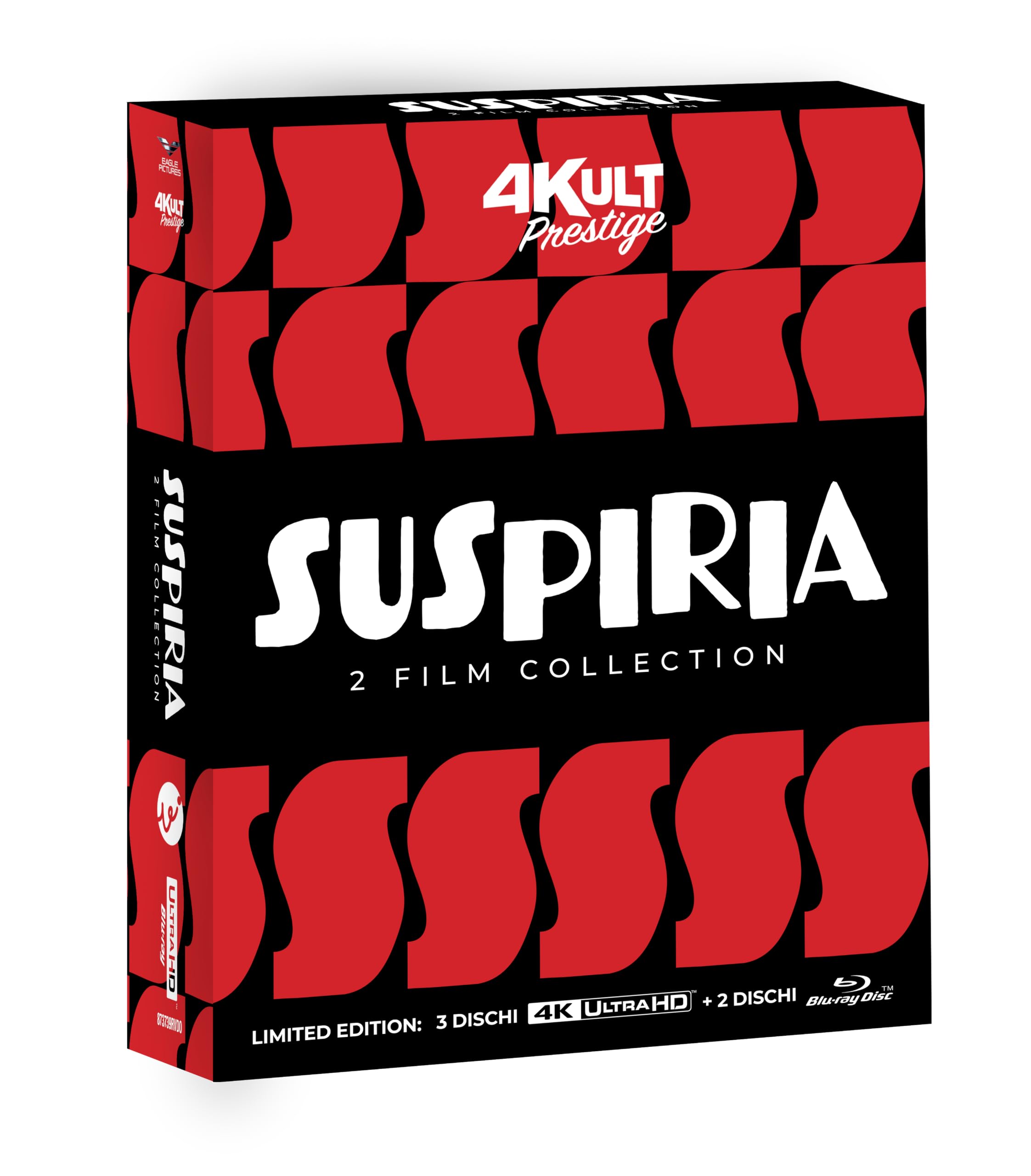 Suspiria - 2 Film Collection - 4Kult - (3 Bd 4K + 2 Bd Hd)