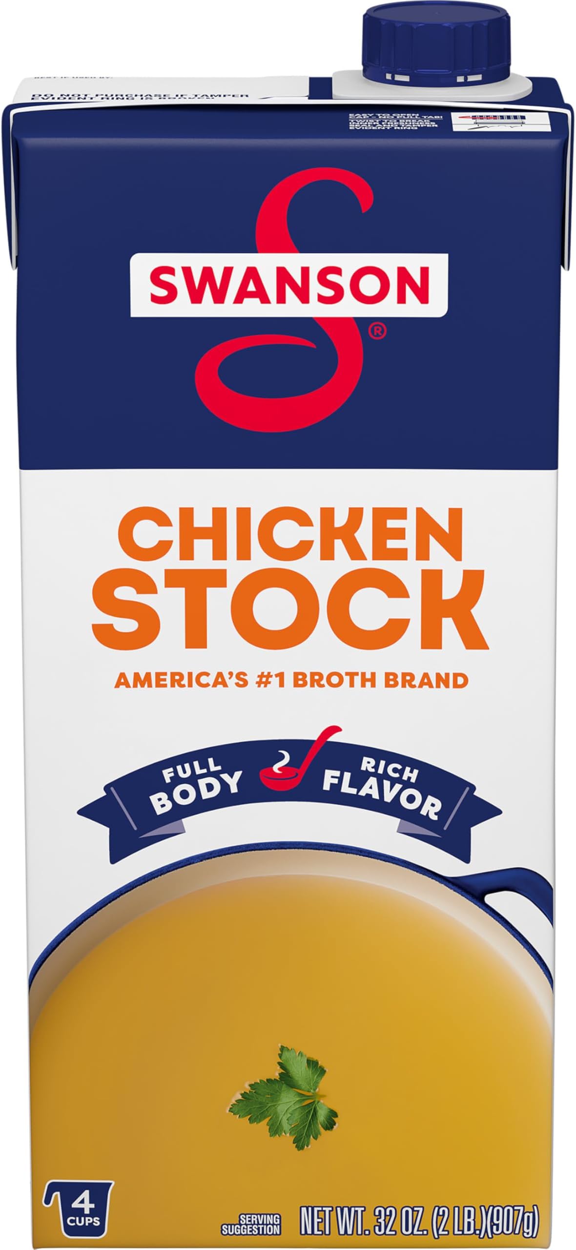 Swansons Chicken Stock, 32 oz