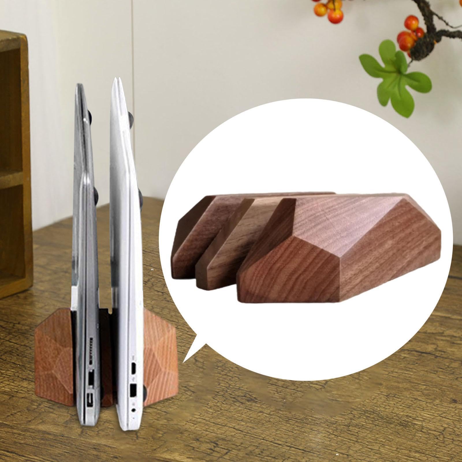 Supporto Stable Legno Padded Anti | Organizzazione elegante, protezione schermo, design minimal.