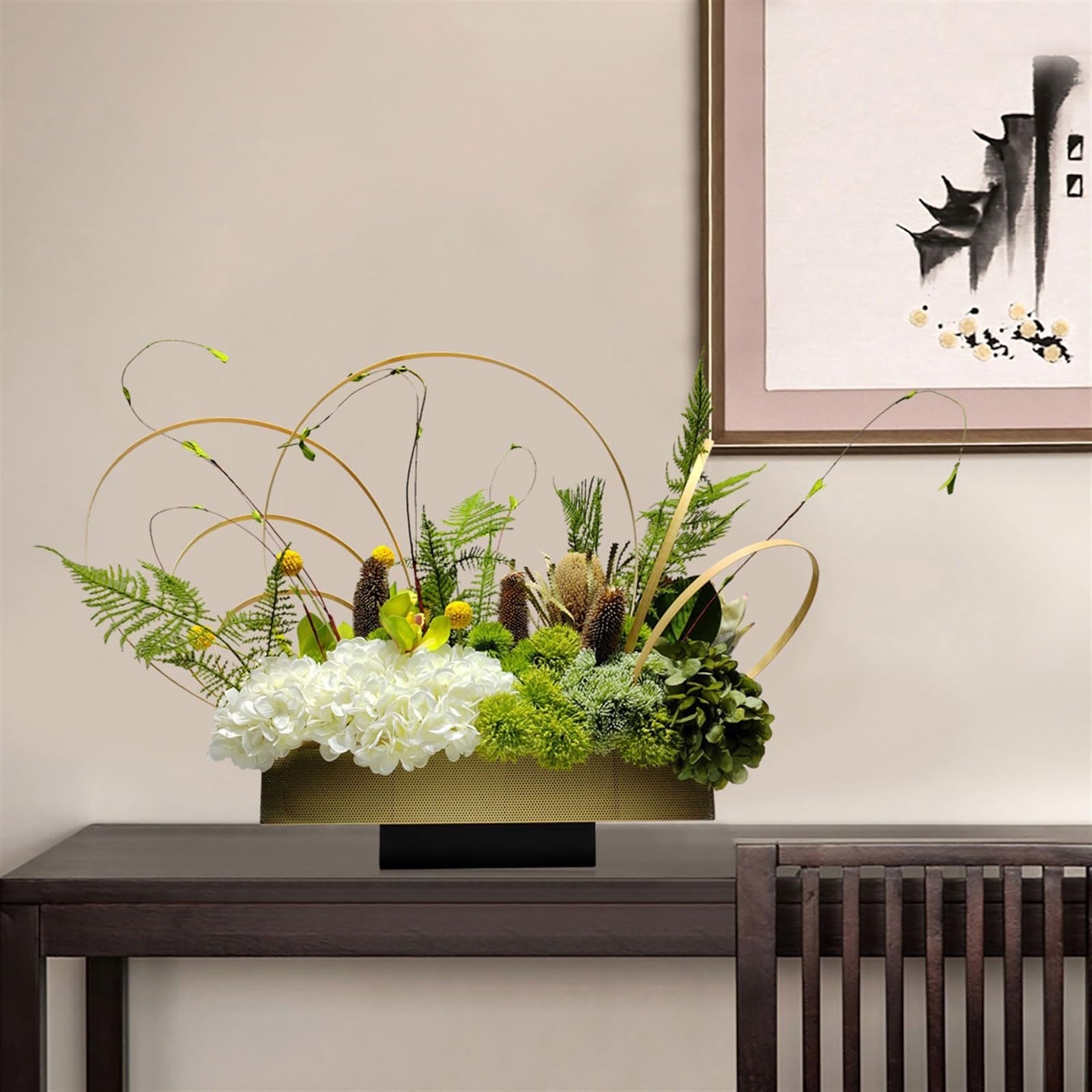 Amazon.com: KEG801302 Fake Flowers Simulation Dried Flower Bouquet
