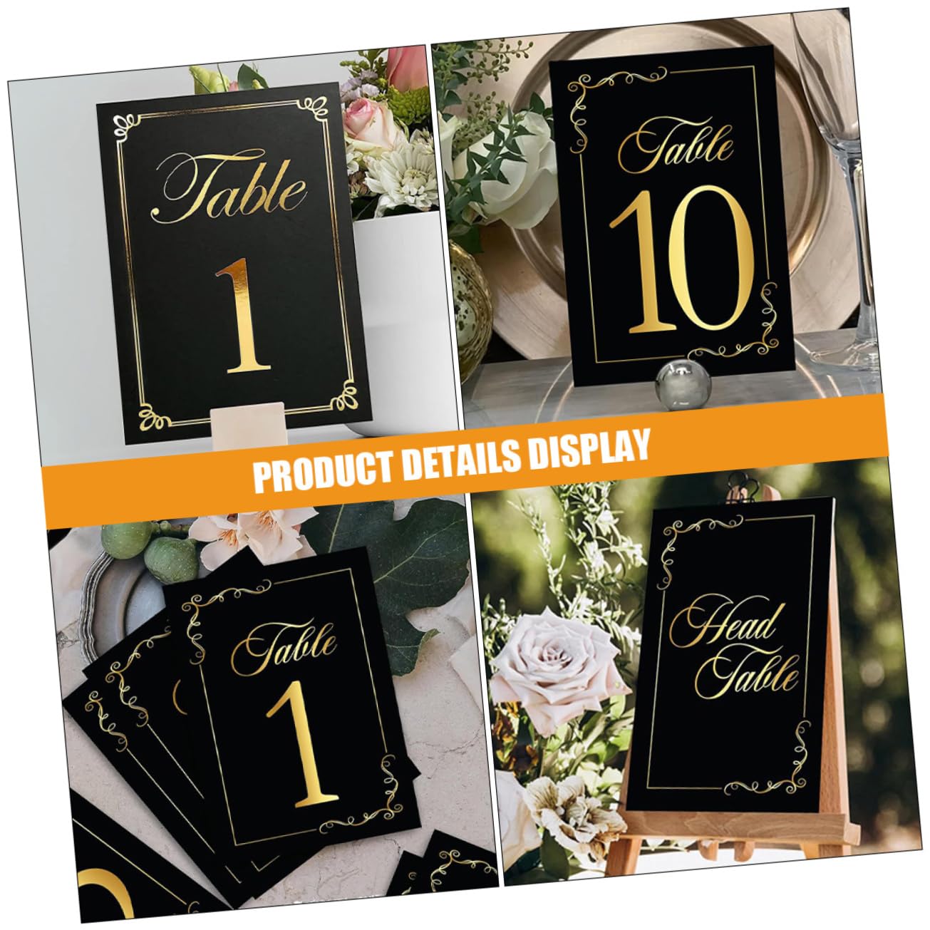 TOPBATHY 2 Sätze Tischkarte Digitale Karte Tischnummern Hochzeit Gruß Mini Rustikal Ort Hochzeiten Hochzeitstischnummern Platzkarten Kartentisch Runden Schreibtisch Papierstau 30 Stück * 2