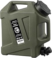 Vista 10 de Tanque de agua portátil de 20 galones con espita y manguera, contenedor de almacenamiento de agua para camping, RV, camión, preparación