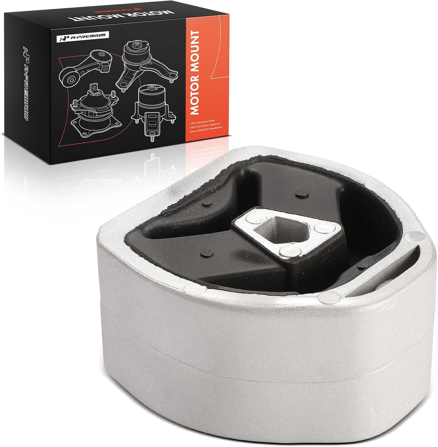 A-Premium Left Transmission Mount Compatible with Volkswagen Passat 2001 2002 2003 2004 2005, 1.8L, Driver Side
