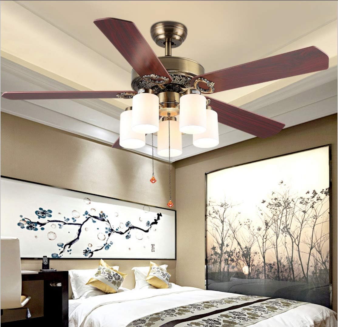 ventilatore da soffitto con opale smerigliato