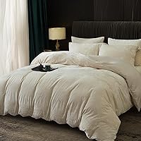 Vista 17 de PHF - Juego de funda de edredón de terciopelo auténtico tamaño individual, juego de funda de edredón ultra suave y transpirable de 2 piezas