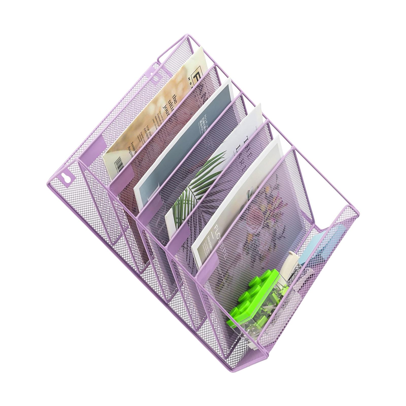 Organizzatori da scrivania da appendere a parete, porta documenti di carta, riviste, organizer per documenti