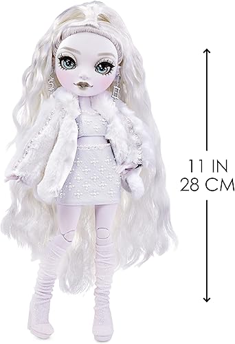 Miniatura 3 de Rainbow High Natasha Zima - Muñeca de moda en escala de grises con 2 trajes y accesorios, regalo para niños de 6 a 12 años