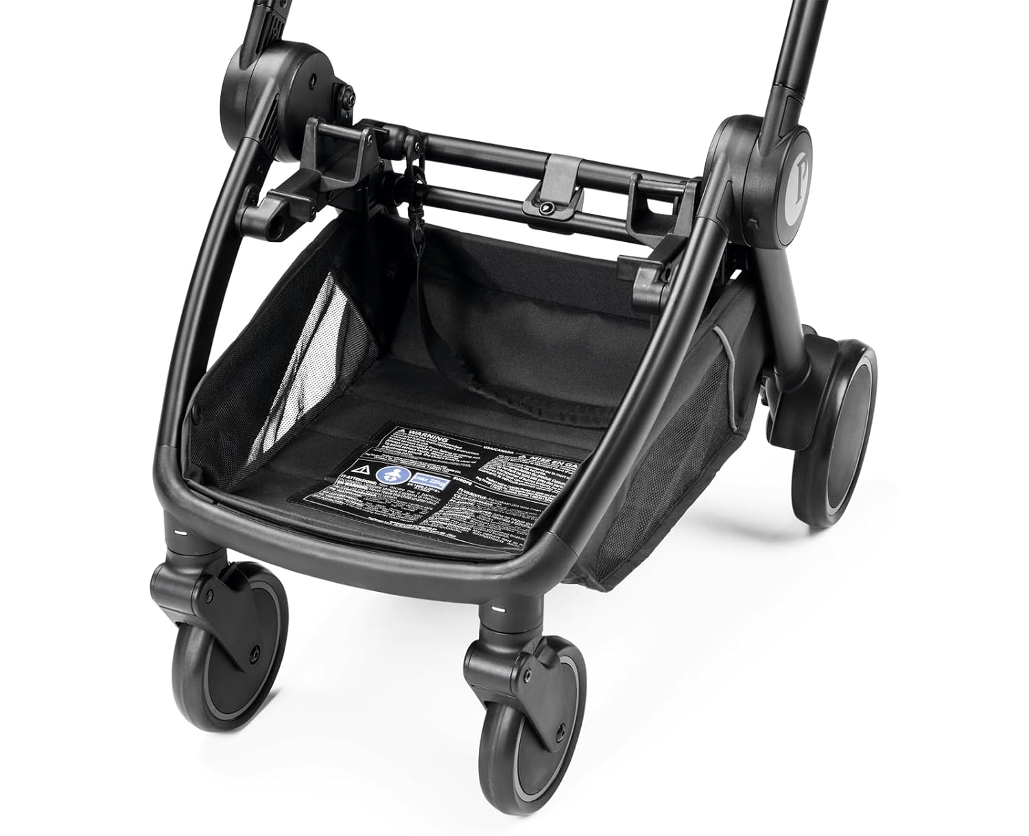 PEG City Loop Full-Size Reversible Stroller seat-Holds up to 50 lbs-True Black (Black)