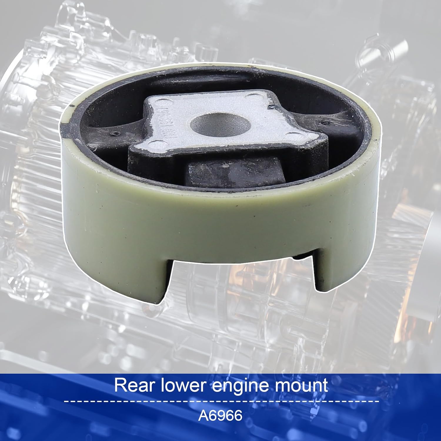 Engine Motor Mount Kit Fit for 2006 2007 2008 VW Jetta (2.0L) Turbocharged, for 2006-2009 VW GTI 2.0L, for 2006-2013 Audi A3 2.0L Replacement for OE A6929 A6960HY A6969 A6962 A6966 Set of 5