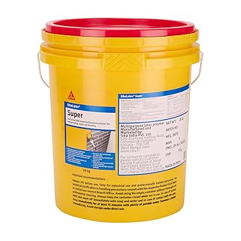 SIKA - SikaLatex Super - Specialised SBR based multipurpose polymer for waterproofing, repair and bonding - Reduces cracking - Easy to use - 20kg