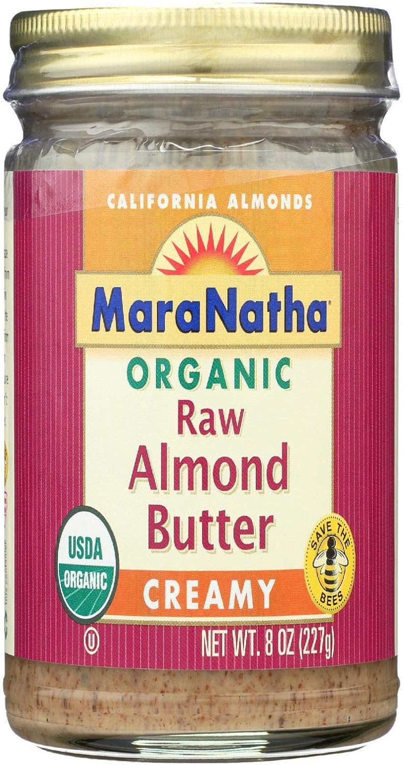 Maranatha Raw Almond Butter No Salt 8 Oz (Pack of 3) Amazon.ca