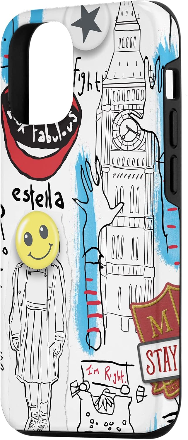 iPhone 13 Disney Cruella Estella London Punk Rock Collage Case