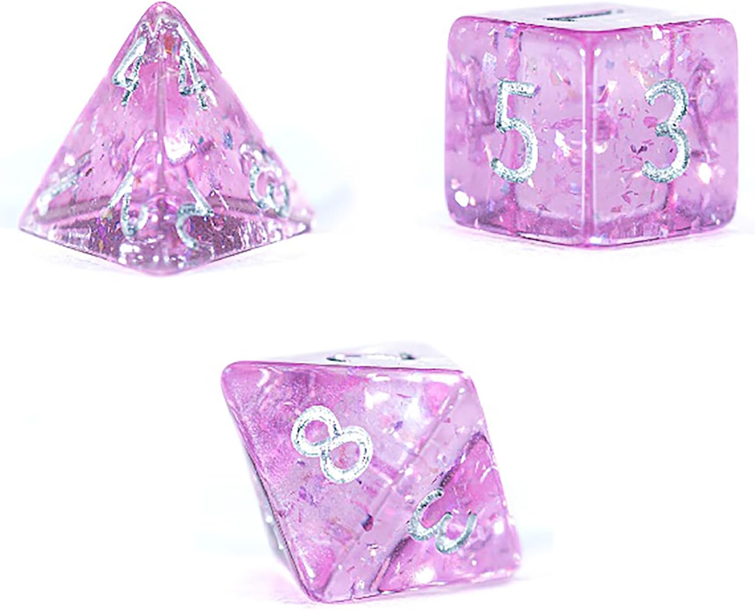Mighty Tiny Dice - Orchid Buds (7)