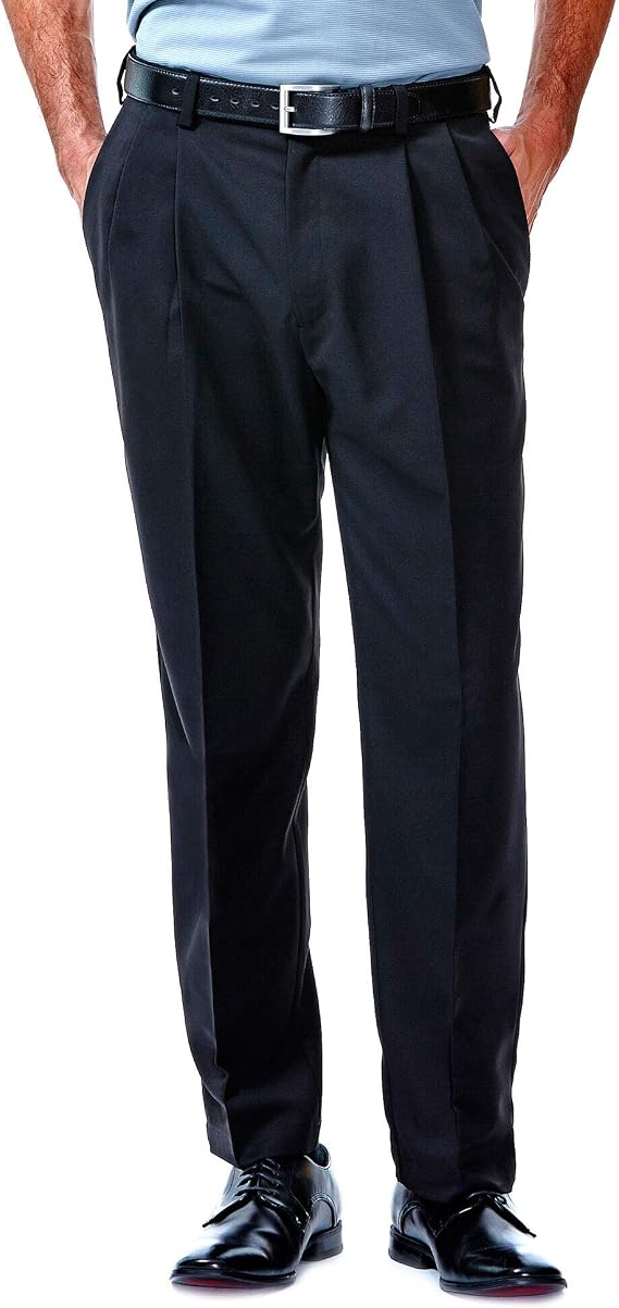 Haggar Men's Cool 18 Hidden Expandable 