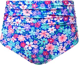 Tempt Me Women Retro High Waisted Bikini Bottom Ruched Swim Brief Short Tankinis Price In India